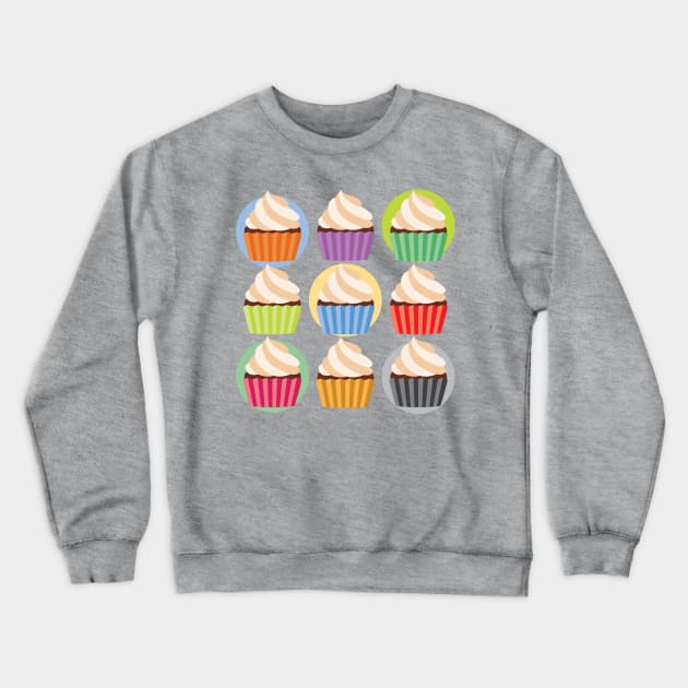 Sweet cupcakes Crewneck Sweatshirt by segogfx